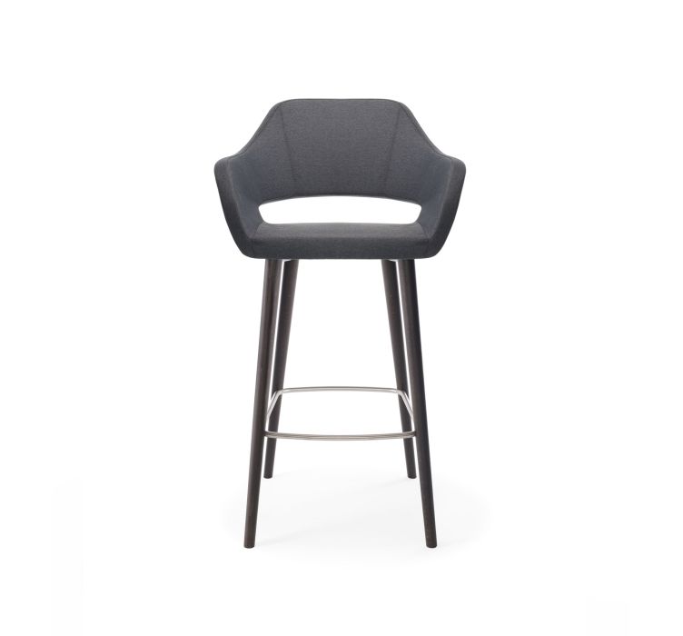 Барное кресло Club 2483 Grey/black (2483.329SG FNR008)3